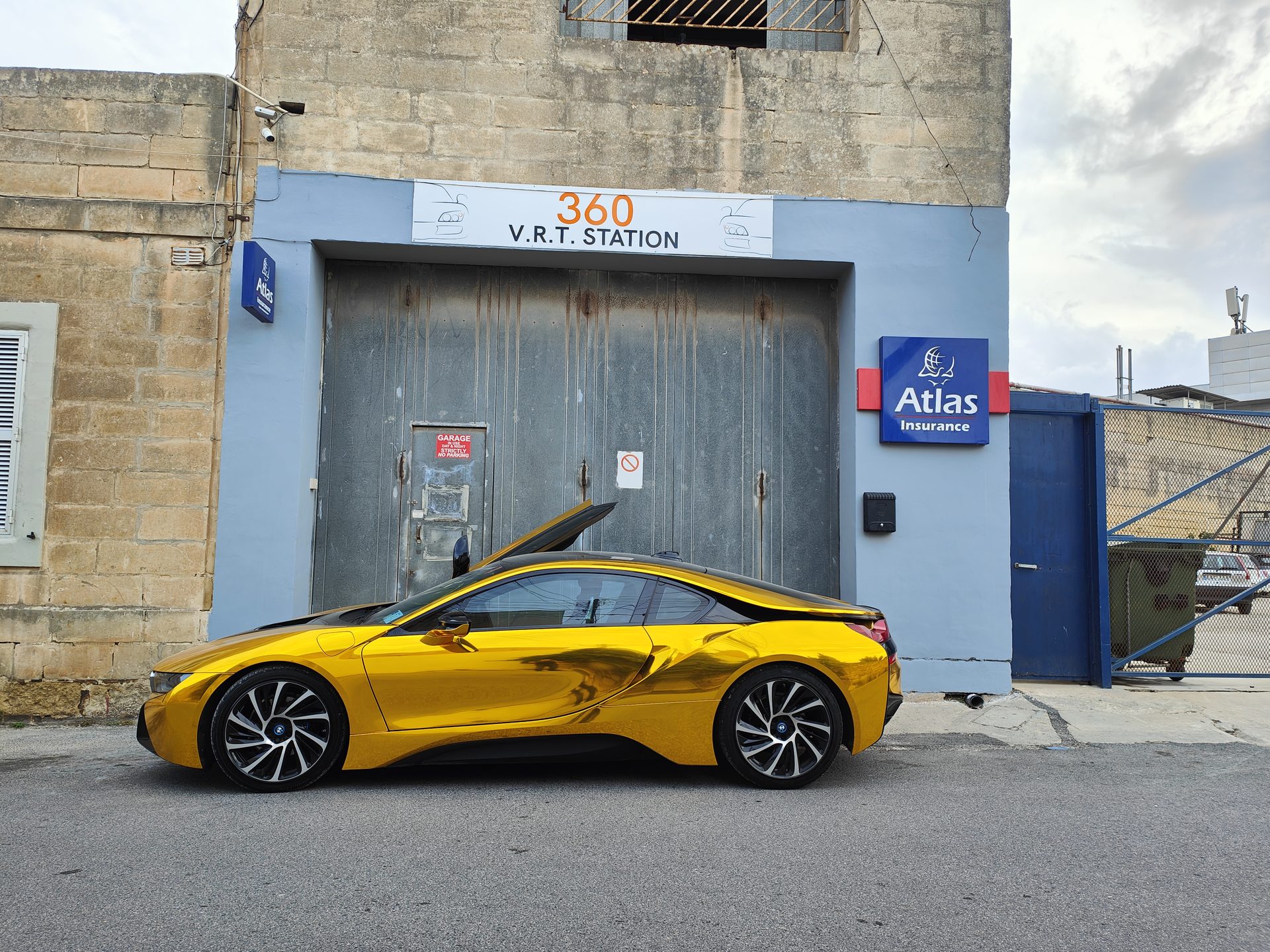 Gold BMW
